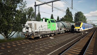 Train Sim World 6 DB G6 Vossloh Spoorlijn Zwolle Groningen PS5 Gameplay