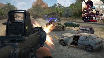 Last Hope Sniper Zombie War Shooting Games FPS Part 10 ACT 3 THE CHASE Gameplay Walkthrough Android