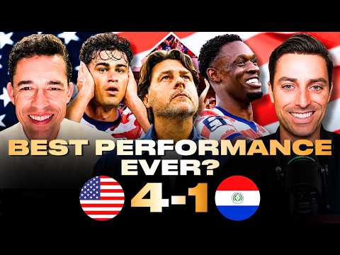 USA DOMINATES Paraguay (Reaction) and Pochettino’s Tactical Masterclass | DUEL NATS