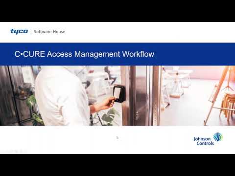 Extending your C•CURE 9000 system with Access Management and Visitor Management