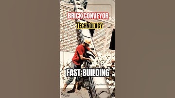 Brick Conveyor Technology for Fast Building Material Transfer