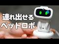 AI搭載 外に連れ出せる極小ペットロボット「EMOPET Aibi」