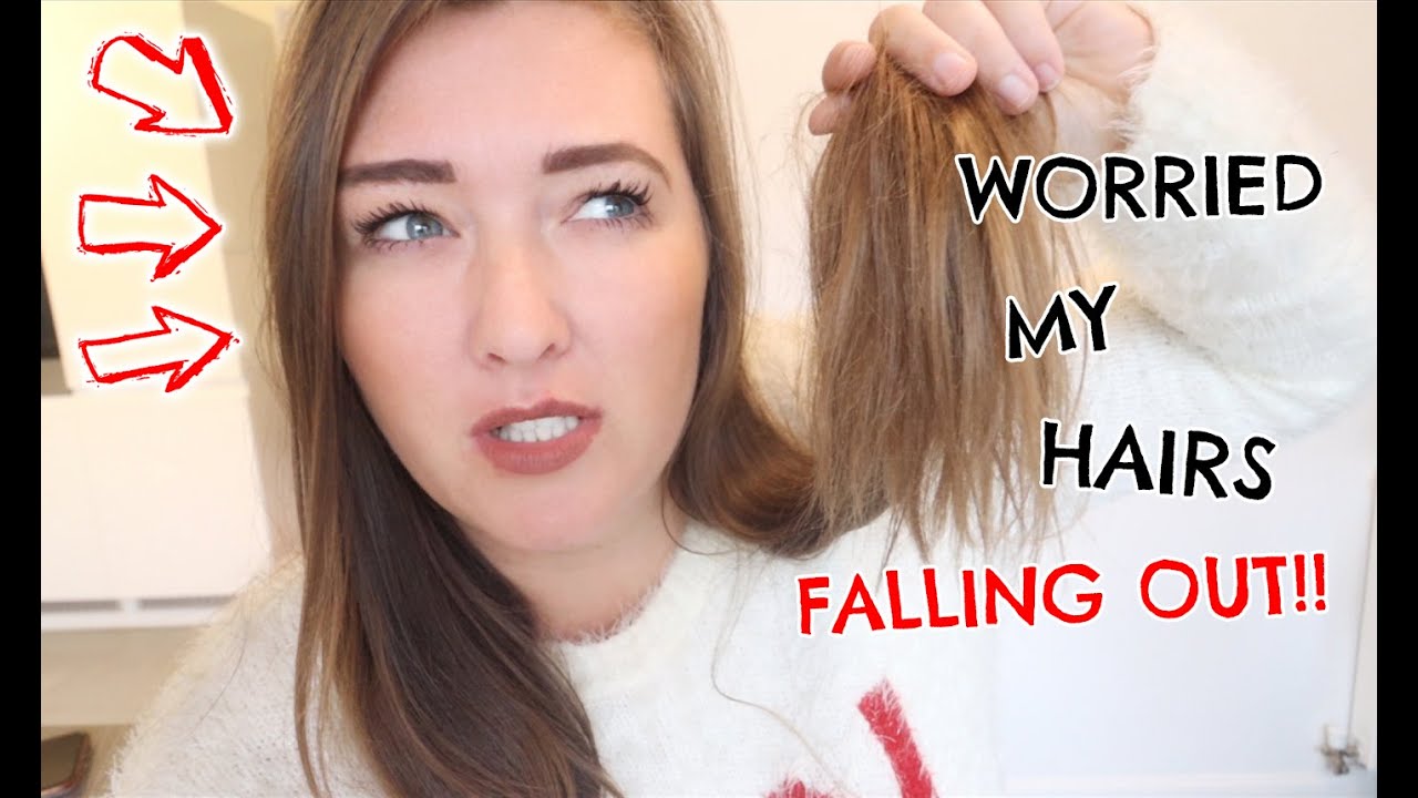 WORRIED MY HAIRS FALLING OUT! YouTube
