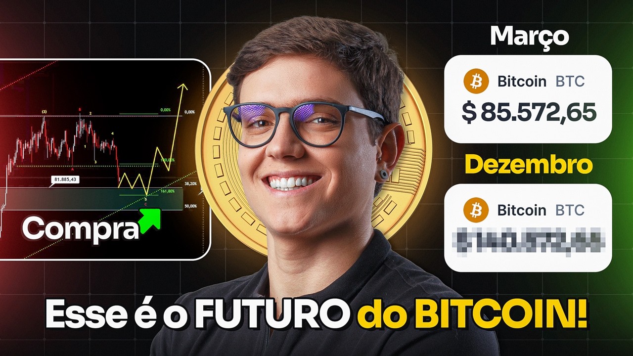 BITCOIN - ANÁLISE TÉCNICA COMPLETA! (elliott + wyckoff + smc)