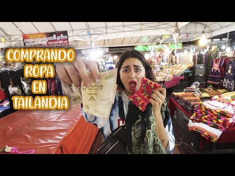 Video: Compras En Tailandia