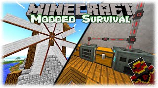 🌹Renewable Early Game Power and Ender IO Ore Doubling 🌹Ep.06 🎮 Minecraft MODDED Survival Let’s Play🔴