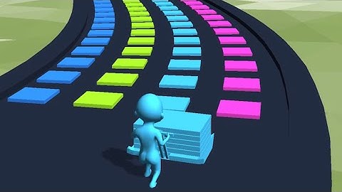 STACK COLORS GAME 🌈🌟- All Levels Gameplay Walkthrough Android, iOS v.33