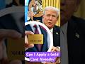 Can I apply for a gold card already?  #immigrationvisa #entrepreneur #fyp