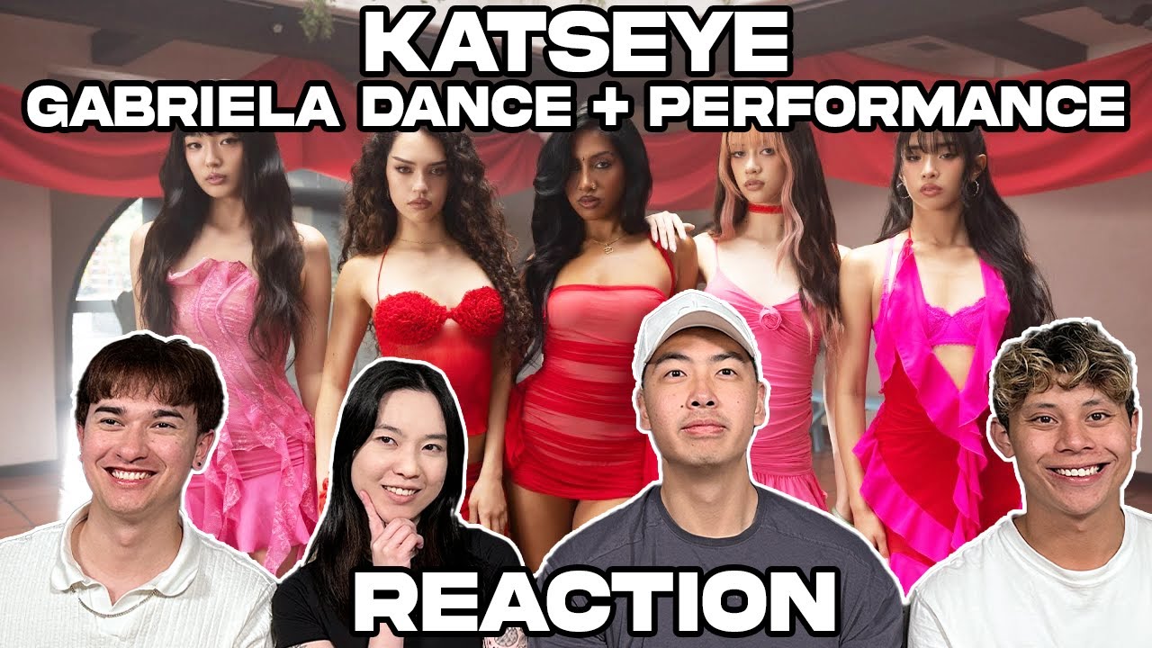 ВИДЕОРЕАКЦИЯ НА ТАНЦЕВАЛЬНОЕ ВЫСТУПЛЕНИЕ И ВЫСТУПЛЕНИЕ KATSEYE GABRIELA!