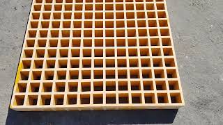 Fiberglass GFRP FRP grating grille for operating platform cover plate ship deck boardwalk FT-G3830b