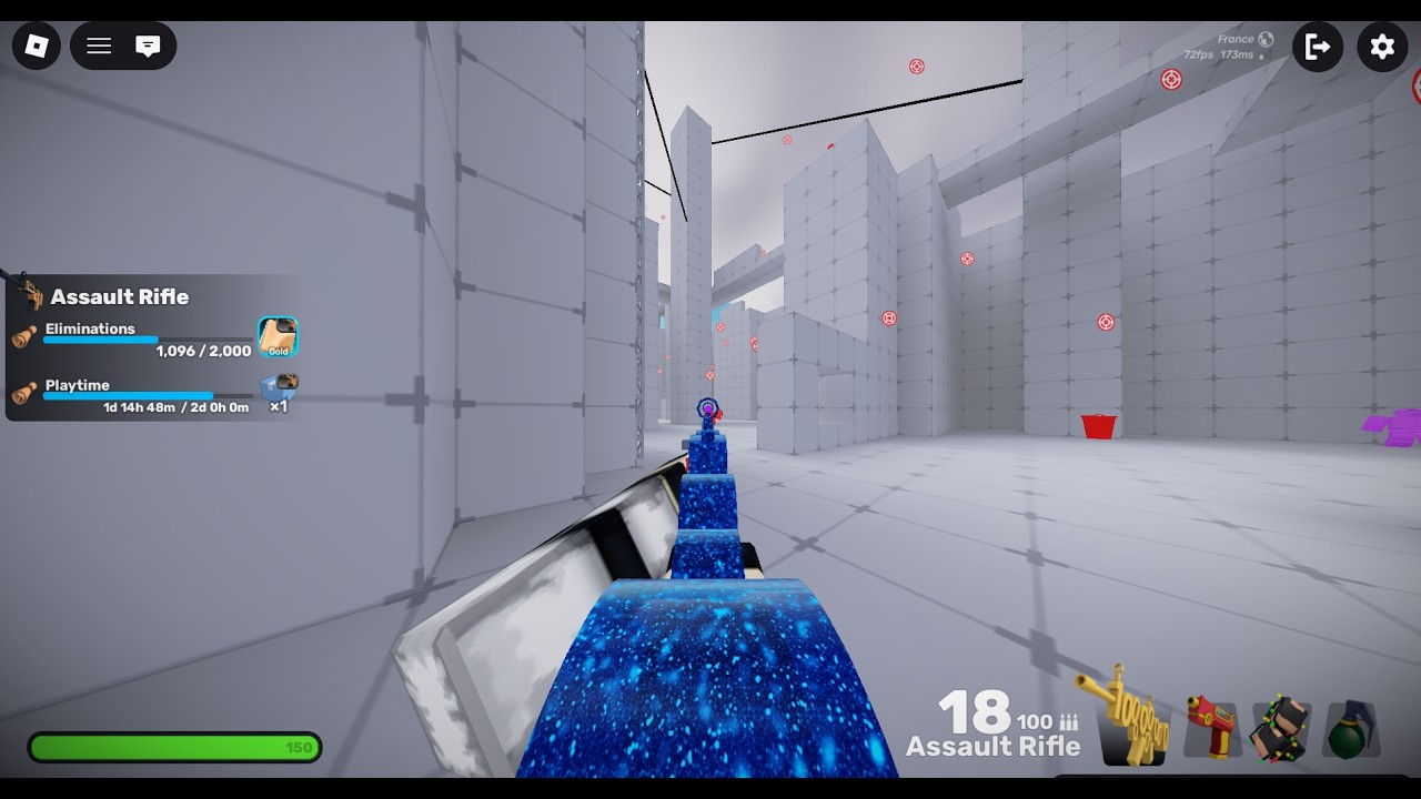 TRAINING DEFAULT LOADOUT...TO BE A DEFAULT LOADOUT PRO (roblox rivals ...