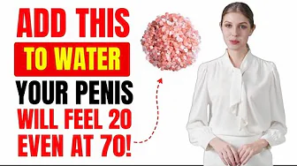 DON'T DRINK PLAIN WATER AFTER 50! ADD THIS MINERAL FOR INSANE BLOOD FLOW