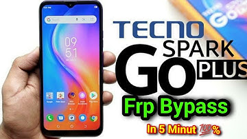 Tecno Spark Go Plus (BB4K) Frp Bypass Easy Google Account Unlock Android 9.0 💯% Without Pc