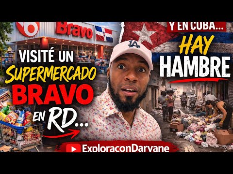 CUBANO En MERCADO BRAVO en RD 🇩🇴 LLEGARA ESTO A CUBA??🇨🇺😳”