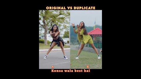 Sona vs keshvi reels | Original vs duplicate | Habibi status #shorts #viral #habibi #youtubeshorts