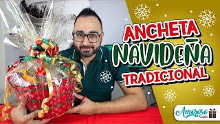 COMO HACER UNA ANCHETA DE NAVIDAD | IDEAS PARA REGALAR | ARREGLO PARA NAVIDAD | Amoroso Regalos