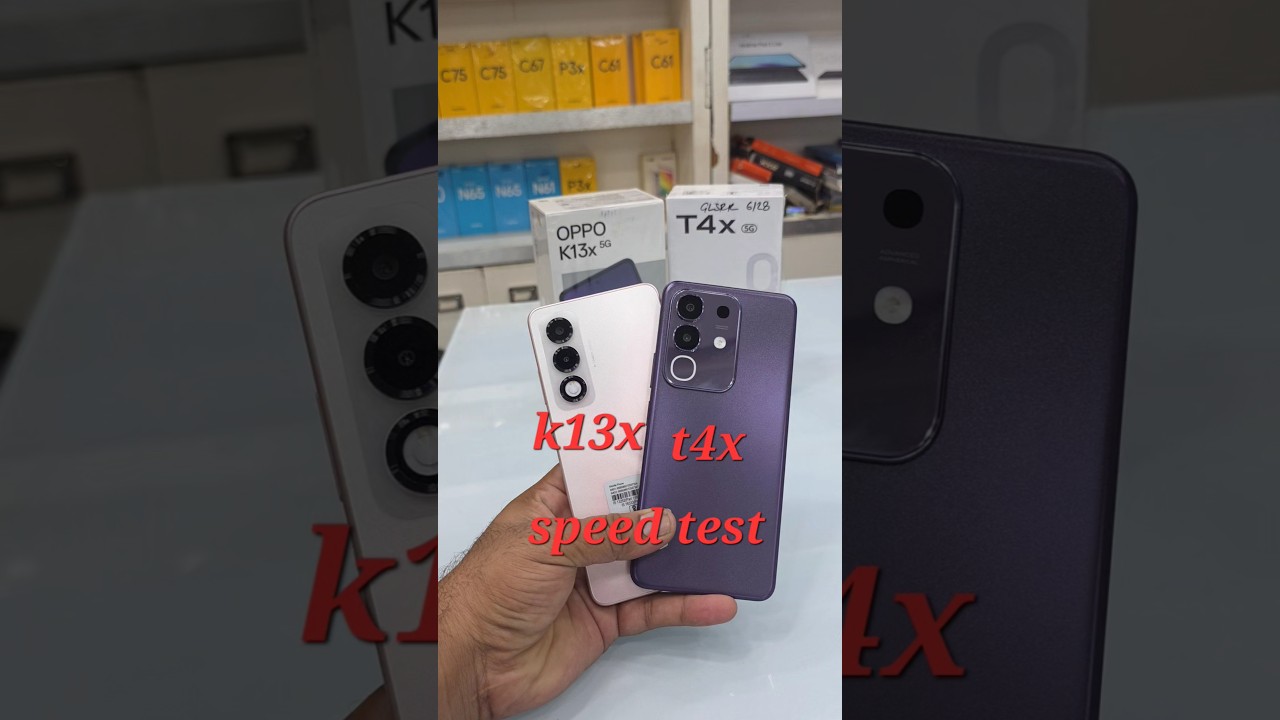 Vivo T4x vs Oppo K13x 🔥 Camera & Speed Test | Best Midrange Winner? 