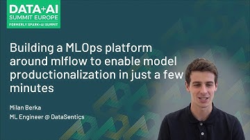 Building a MLOps Platform Around MLflow to Enable Model Productionalization in Just a Few Minutes