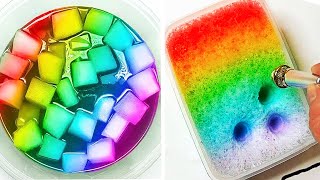 Melt Stress Away with this Satisfying Slime Video!  ASMR No Talking 2987