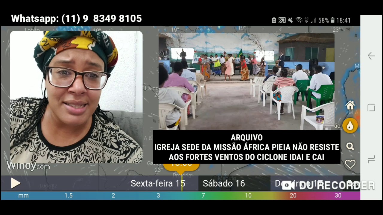URGENTE #11 | DEVASTAÇÃO | Nossa igreja CAIU | MILAGRE DA VIDA | #Ciclone IDAI #Moçambique #Beira