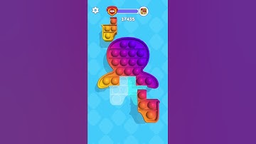 Pop Us! 🌈 525 Level Gameplay Walkthrough | Best Android, iOS Games #shorts