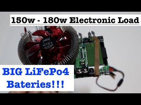 150w इलेक्ट्रॉनिक लोड, बैटरी लोड टेस्टर, क्षमता मीटर 150w तक | Aliexpress से डमी लोड