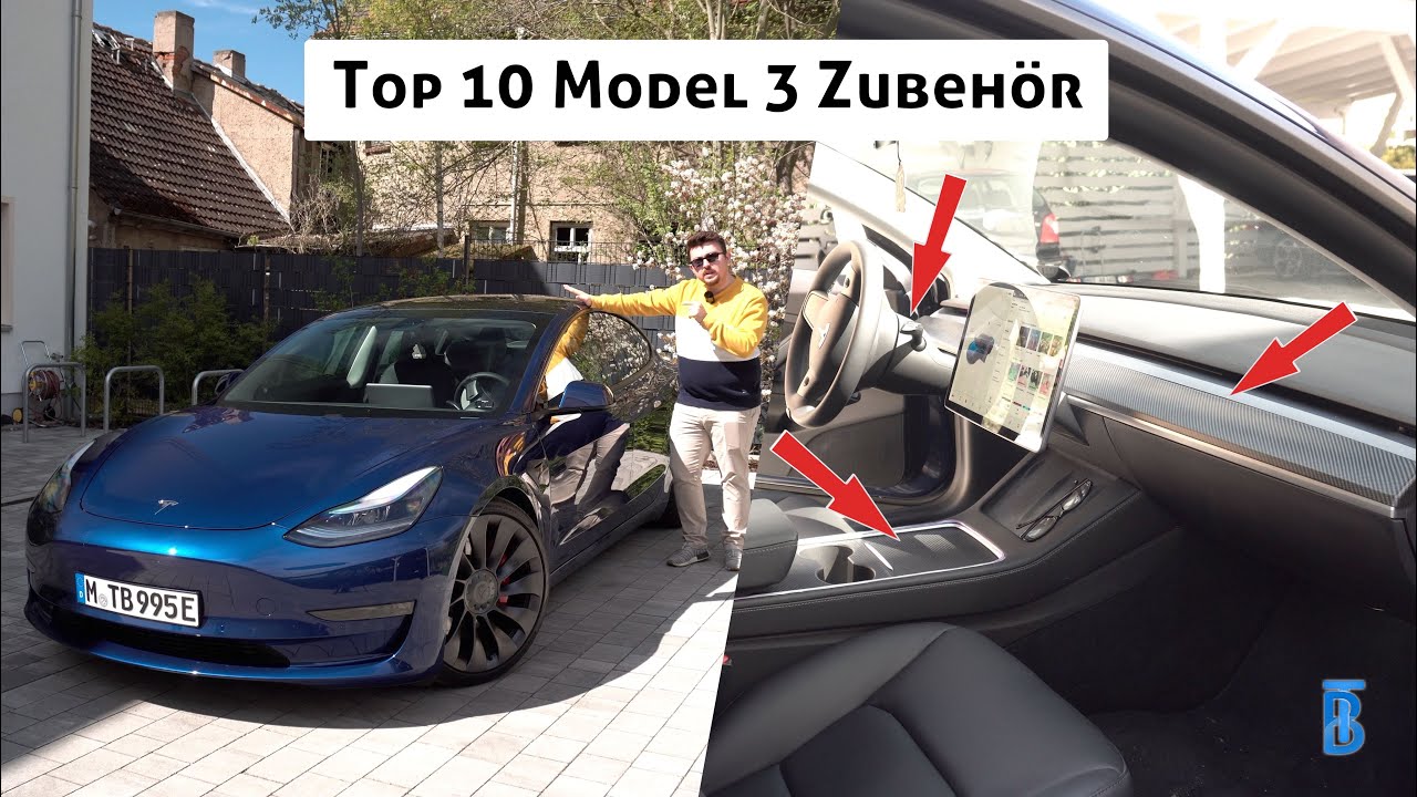 Top 11 Zubehör Tipps für das Tesla Model Y/3! - touchbenny 