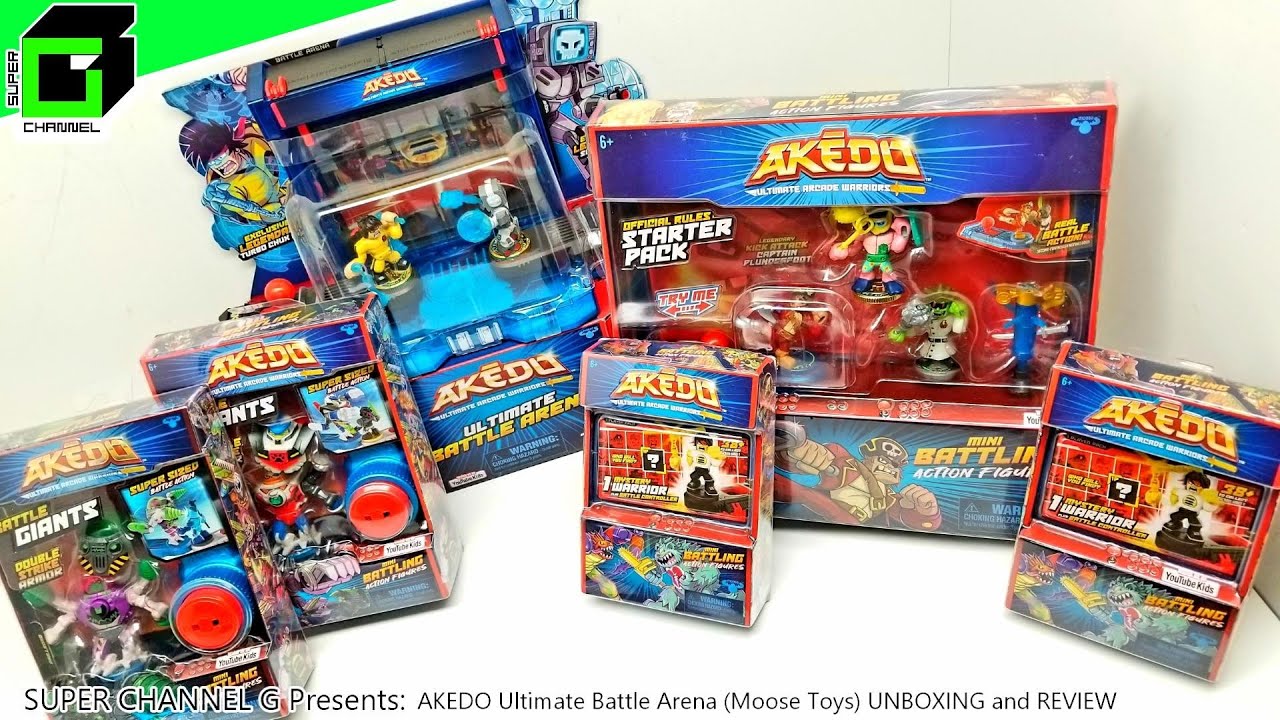 Legends of Akedo Teenage Mutant Ninja Turtles Battle Arena- Top Toys -  Moose Toys