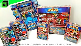New AKEDO Ultimate Battle Arena and MORE! (Moose Toys) UNBOXING and REVIEW