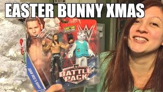 HEEL WIFE Rages GRIM Trims Tree w/ WWE Wrestling Figures Battlepack 38!