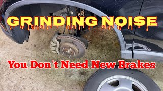 Grinding Brake Noise caused by Rust