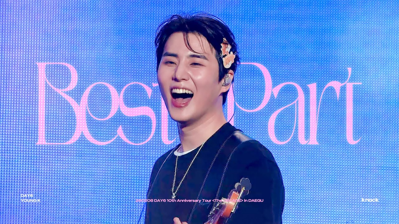 [4K] 260208 DAY6 'Best Part' Young K focus 데이식스 영케이 직캠 @DAY6 10th Anniversary Tour ＜The DECADE＞