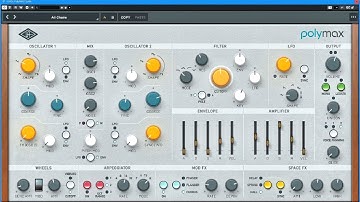 UAD Polymax Synthesizer - Demotrack (no talking, just music)