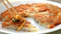 Simple potato pancake (Gamjajeon: ê°ìžì „) - Durasi: 9.17. 