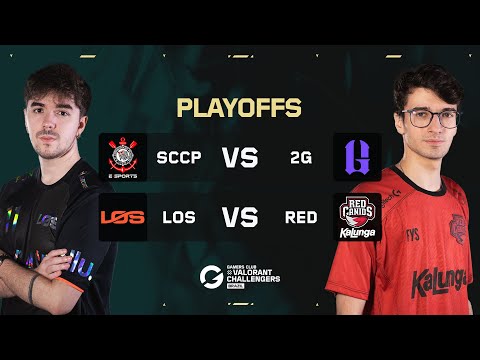 GC VALORANT Challengers Brazil 2025 | Split 2 - Playoffs (Dia 3)