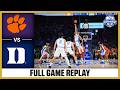 Clemson Vs Duke Full Game Replay 2026 T Rowe Price ACC Men S Basketball Tournament