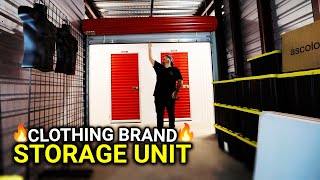 I Moved My Clothing Brand Business into a Storage Unit