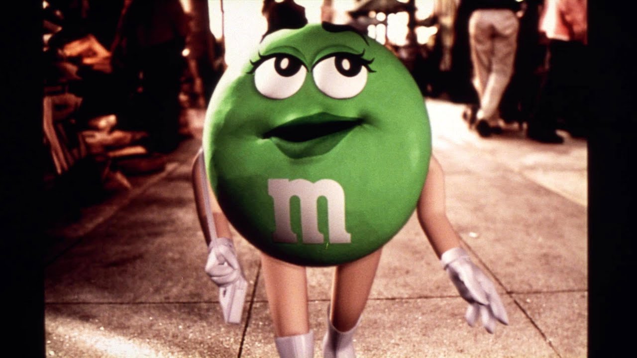 M&Ms Green Catcall commercial (1999) [FTD-0544] - YouTube