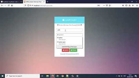 Source Code Aplikasi Nilai Siswa Berbasis web PHP Mysql (Source code)