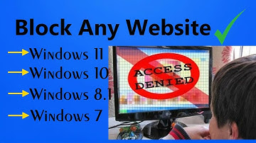 How to Block Any Website in Windows Using the Hosts File? | Easy DIY Guide