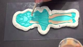 DIY TUTORIAL How To Use Resin With Rubber/Silicone Stamps/DIY Prima Doll Stamps with Resin* screenshot 4