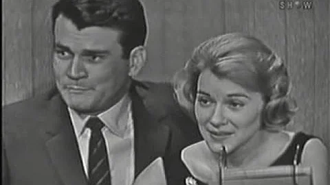 What's My Line? - Don Murray & Hope Lange; Martin ...