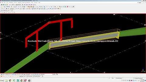 Cách xây dựng model tekla structures hoàn thiện_video 03