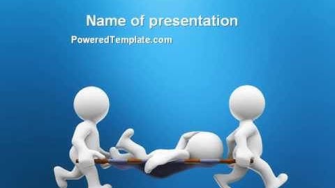 Emergency PowerPoint Template by PoweredTemplate.com
