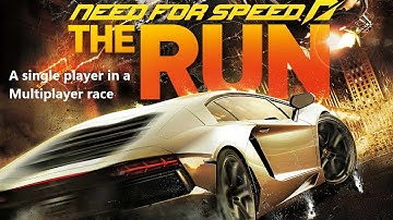 Need For Speed The Run Multiplayer - A single player in a Multiplayer race