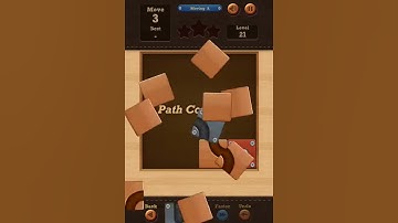 Roll the Ball slide puzzle Moving A Pack Level 21 Solution