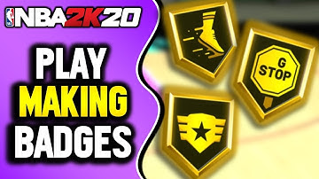 Best Playmaking Badges For Every Build | NBA 2K20 Best Playmaking Badges