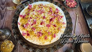 Popular Arabian Dessert Layali Lubnan Recipe | Lebanese Nights #shorts
