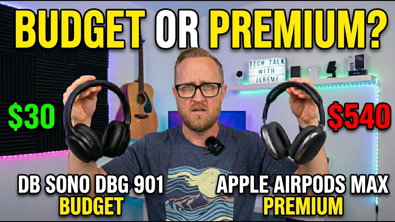 $30 ANC Headphones vs a 90dB Workshop: dbsono G901