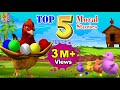 Top 5 moral stories  kids animation stories hindi  kids cartoon  hindi moral stories top5